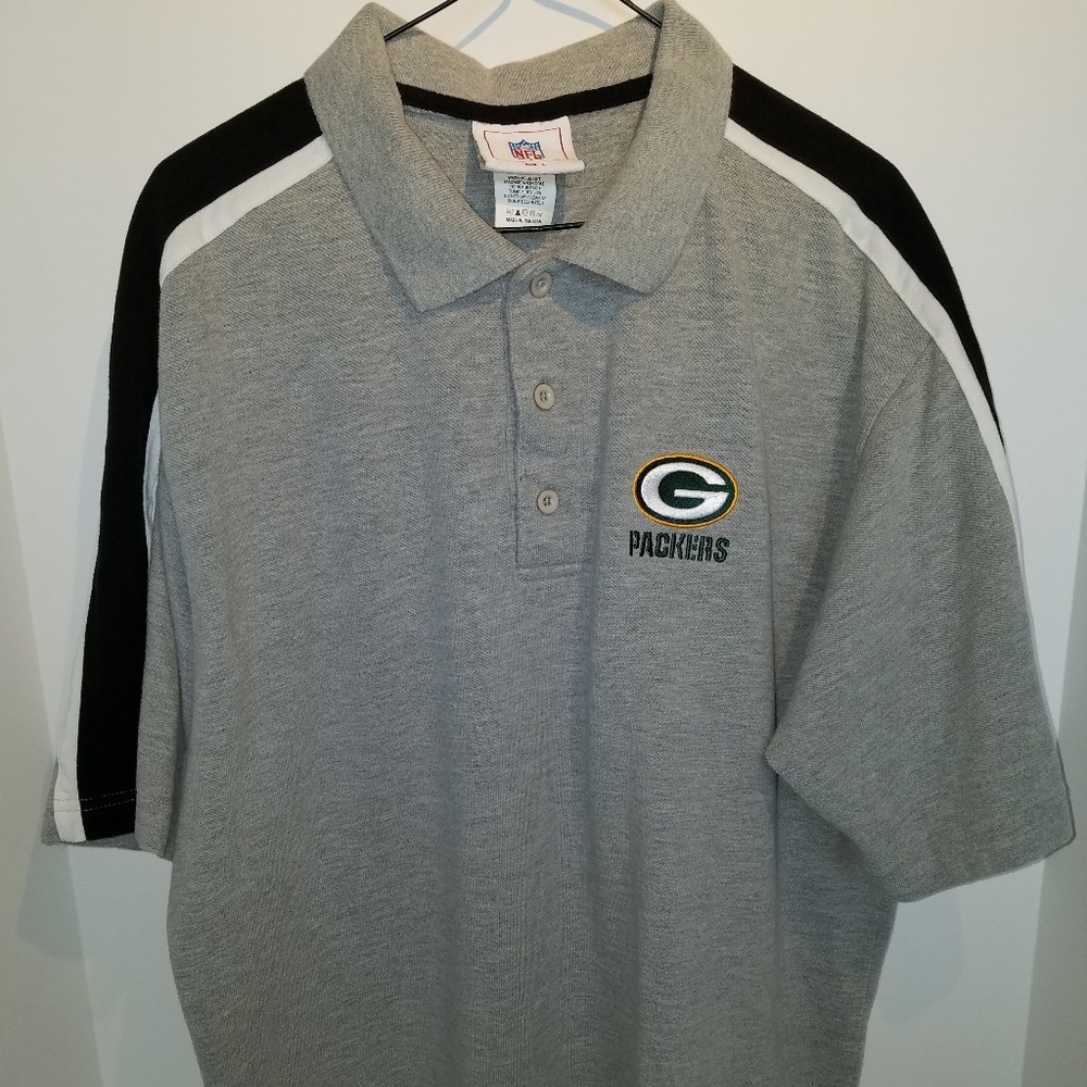 Green Bay Packers Large Collar Shirt